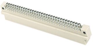 HARTING 09021646921 DIN 41612 Connector, 64 Contacts, Plug, 2.54 mm, 2 Row, a + b