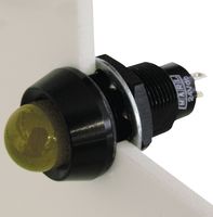MARL 651-102-23 LED Panel Mount Indicator, Red, 12.7 mm, 19 mA, 450 mcd