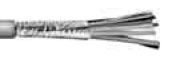 CAROL CABLE/GENERAL CABLE C0747.41.10 Multiconductor Cable, Shielded, 20 Conductor, 24 AWG
