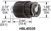 HUBBELL WIRING DEVICES HBL45235