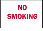 BRADY 25118 Safety Sign, No Smoking, 254 mm, 355.6 mm