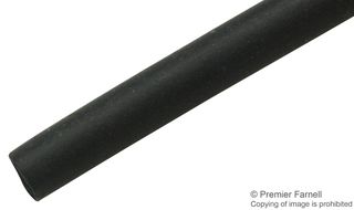 RAYCHEM - TE CONNECTIVITY RNF-100-3/16-BK-SP Heat Shrink Tubing, 2:1, 0.063 ", 1.6 mm, Black, 492 ft, 150 m
