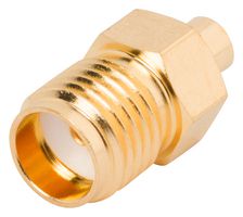 AMPHENOL SV MICROWAVE 2921-6002 RF / Coaxial Connector, SMA Coaxial, Straight Jack, Solder, 50 ohm, 0.085" Semi Rigid