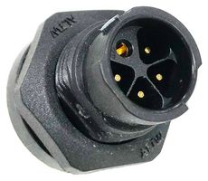 AMPHENOL LTW AG-05PMJS-QC800P Circular Connector, Standard Circular Connector, X-Lok Series, Panel Mount Receptacle, 5 Contacts