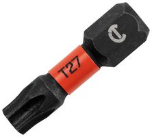 CRESCENT CAVB1T27-2 Insert Bit, Torx, T27, 1" Length, 2/Pack