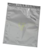DESCO 13275 Antistatic Bag, Statshield Series, Shielding (Metal-Out), Resealable, 10" W x 14" L