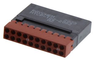 RAYCHEM - TE CONNECTIVITY MTCP-122-20S2 Heavy Duty Connector Insert, MTC 100 Series, 20 Contacts, 2 Row, Receptacle, Socket