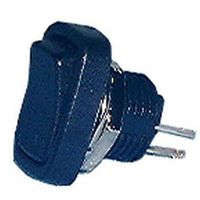 PHILMORE 30-16150 Rocker Switch, On-Off, SPST, Non Illuminated, Panel Mount, Black