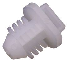 TR FASTENINGS TRFTH-15-01 Cable Tie Mount, Push Barb, 7.92 mm, Natural, Nylon 6.6 (Polyamide 6.6), 13.1 mm, 8.3 mm