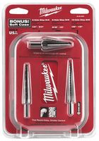 MILWAUKEE TOOL 48-89-8990 Step Drill Bit Set, 3 Piece