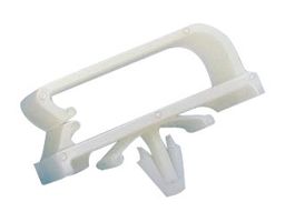 PANDUIT BECP38H25-L Fastener, Bevel Entry, Push Mount Cable Clamp, Nylon 6.6 (Polyamide 6.6), Natural, 37.1 mm, 18.5 mm