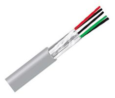 ALPHA WIRE 6632 WH005 Multiconductor Cable, Control, Unshielded, 2 Conductor, 22 AWG, 100 ft, 30.5 m