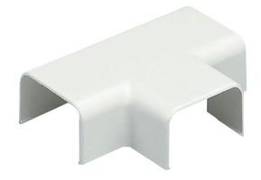PANDUIT TF5EI-E Raceway Duct Fitting, Tee, ABS (Acrylonitrile Butadiene Styrene), Ivory, 65.7 mm, 27.6 mm, 14.7 mm
