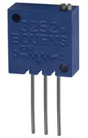BOURNS 3252W-1-205 Trimmer, Multi Turn, Cermet, Top Adjust, 2 Mohm, Through Hole, 25 Turns