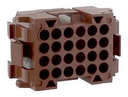 TE CONNECTIVITY - AMP 207304-1. Connector Housing, Metrimate Series, Plug, 24 Positions, 5 mm, Metrimate Square Grid Connectors