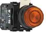 EATON CUTLER HAMMER E22TB3X4A Industrial Pushbutton Switch, E22 Series, SPST-NO, Momentary