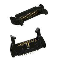TE CONNECTIVITY - AMP 1-5102321-2 Pin Header, Wire-to-Board, 2.54 mm, 2 Rows, 64 Contacts, Through Hole Straight, AMP-LATCH Series