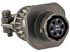 ITT CANNON MS3111F8-4SW Circular Connector, MIL-DTL-26482 Series I, MS3111 Series, Cable Mount Receptacle, 4 Contacts