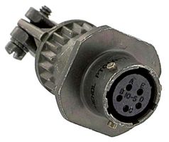 AMPHENOL INDUSTRIAL PT01J8-4S Circular Connector, PT Series, MIL-DTL-26482 Series I, Cable Mount Receptacle, 4 Contacts