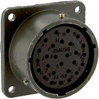 AMPHENOL INDUSTRIAL PT02A-20-27S Circular Connector, PT Series, MIL-DTL-26482 Series I, Box Mount Receptacle, 27 Contacts