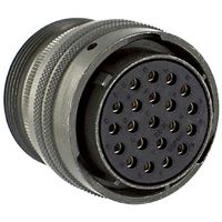 AMPHENOL INDUSTRIAL PT06A-22-21S Circular Connector, PT Series, MIL-DTL-26482 Series I, Straight Plug, 21 Contacts, Solder Socket