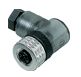 PEPPERL+FUCHS V1-W-10M-PVC Sensor Cable, Right Angled, Micro, 90° M12 Receptacle, Free End, 4 Positions, 10 m, 32.808 ft