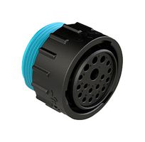 AMPHENOL SINE/TUCHEL AHDP06-24-18SR-WTA Circular Connector, Standard Circular Connector, DuraMate AHDP Series, Straight Plug, 18 Contacts
