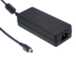 MEAN WELL GST120A48-R7B AC/DC Power Supply, ITE, 1 Output, 120 W, 48 V, 2.5 A