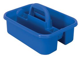 QUANTUM STORAGE TC-500BL Tool Caddy, Blue, For Tools & Supplies