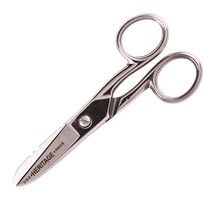 KLEIN TOOLS 100CS ELECTRICIAN SCISSOR W/STRIPPING, 19AWG