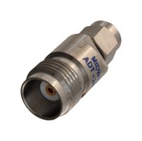 MIDWEST MICROWAVE ADT-2687-TF-SMM-02 RF / Coaxial Adapter, 18GHz Frequency, TNC, Jack, SMA, Plug, Straight Adaptor, 50 ohm