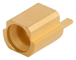 AMPHENOL SV MICROWAVE 3211-60493 RF / Coaxial Connector, Smooth Bore, SMPM RP Coaxial, Edge Launch Plug, Solder, 50 ohm