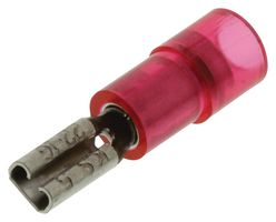 HOFFMAN PRODUCTS FNDDF2216T-110A5 Quick Disconnect Terminal, FNDDF Series, Female Quick Disconnect, 2.8mm x 0.51mm, 0.11" x 0.02"
