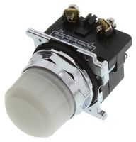 EATON CUTLER HAMMER 10250T197LWP2A LED Panel Mount Indicator, White, 120 VAC, 30.5 mm, NEMA 3, 3R, 4, 4X, 12, 13