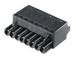 WEIDMULLER 1013520000 Pluggable Terminal Block, 5.08 mm, 10 Positions, 3.31 mm², Push In