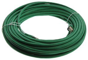 WEIDMULLER 1251590200 Ethernet Cable, Cat6a, RJ45 Plug to RJ45 Plug, SFTP (Screened Foiled Twisted Pair), Green, 20 m