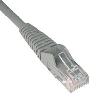 EATON TRIPP LITE N201-075-GY Ethernet Cable, Cat6, Cat6, RJ45 Plug to RJ45 Plug, UTP (Unshielded Twisted Pair), Gray, 22.86 m