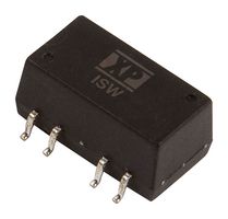 XP POWER ISW2405A Isolated Surface Mount DC/DC Converter, 1.5kV Isolation, ITE, DIP, 1:1, 1 W, 1 Output, 5 V