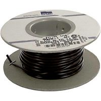ALPHA WIRE F1051/16 BK008 Heat Shrink Tubing, FIT 105, 2:1, 0.062 ", 1.58 mm, Black, 25 ft, 7.62 m