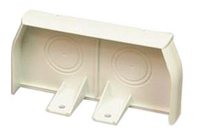 LEGRAND WIREMOLD 40N2F20WH Raceway Duct Fitting, Cover Clip, PVC (Polyvinylchloride), White, 17.5 mm, 102 mm, 51 mm