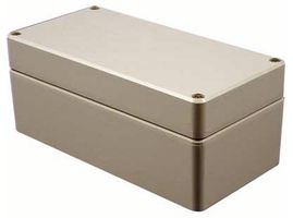 HAMMOND R100-124-000 Metal Enclosure, Rolec, Watertight, AluNORM, Thick Wall Diecast, Small, Diecast Aluminum, 243.8 mm