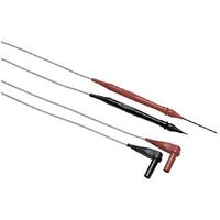 FLUKE TL40. Test Lead Set, Test Tip Probe to 4mm Right Angle Banana Plug, 300 V, 3 A, 2 Leads