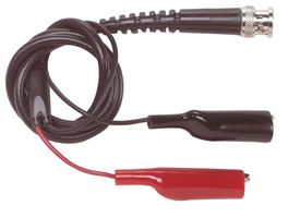 POMONA 4531-C-48 Test Lead, BNC Plug to Alligator Clip, Black, 1.219 m