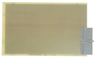 VECTOR ELECTRONICS 8017J1 PCB, Plugboard, Pad-per-hole, Epoxy Glass Composite, 1.57mm, 100mmx160mm