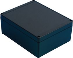 BOX ENCLOSURES BEN-80PBLK Plastic Enclosure, IP65, NEMA 4, Wall Mount, Polycarbonate, 185.9 mm, 146 mm, 75 mm, IP65