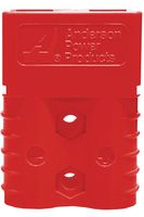 ANDERSON POWER PRODUCTS P6810G3 Connector Housing, Chemical Resistant, Red, SB120 Series, Hermaphroditic, 2 Positions