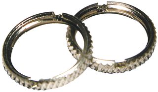 BOMAR INTERCONNECT 361KNT Connector Accessory, Knurled Nut, RF/Coaxial Connectors - PCB Mount
