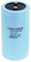 CORNELL DUBILIER 550C811T400BB2B Electrolytic Capacitor, Screw, 810 µF, 400 V, -10%, +50%, Screw, 10000 hours @ 105°C