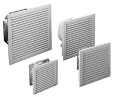 NVENT HOFFMAN SF0516002 Filter Fan, Clean Environments, 148 x 148 x 70mm, 115V, ABS, Grey, Snap In Mounting