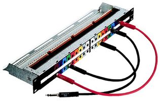 NEUTRIK NPP-TB Patch Panel, Modular Patch Panel, 48 Ports, 1U, NPP-TB Series